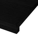 vidaXL Marches d'escalier 20 Pièces marron foncé 70x25x2 cm chêne massif