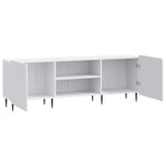 vidaXL Meuble TV Blanc 150 x 31 x 52 cm Bois d'ingénierie