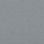 vidaXL Canapé Chesterfield Gris clair 182.5 x 74.5 x 74.5 cm tissu