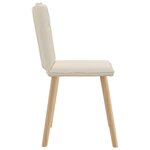 vidaXL Chaises à manger lot de 4 Lin