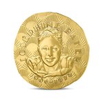 Joséphine Baker Monnaie de 50€ Or