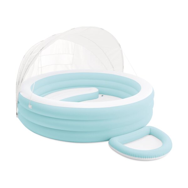 Intex 57195NP - Petite piscine pastelle avec ombrelle