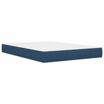 vidaXL Cadre de lit avec matelas avec tête de lit Polyester