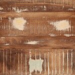 vidaXL Table de chevet 2 Pièces 40x32x46 cm bois massif de récupération