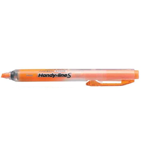 Surligneur Handy-Line S Rétractable/Rechargeable Orange x 12 PENTEL