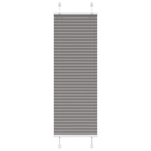 vidaXL Store plissé anthracite 40x100 cm largeur du tissu 39 4 cm