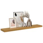 vidaXL Étagère Murale Beige 120 x 23 5 x 4 cm Bois d'ingénierie