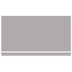 vidaXL Auvent Rétractable Gris clair 400x200 cm tissu