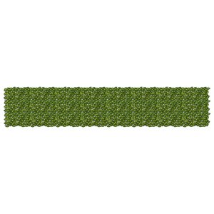vidaXL Écran de balcon avec feuilles Vert et jaune 400 x 75 cm