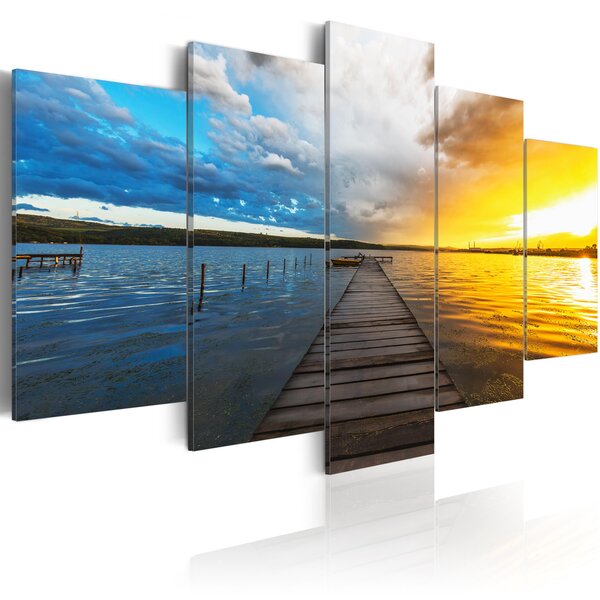 Tableau - lake of dreams l x h en cm 200x100