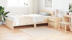 vidaXL Tapis shaggy à poils longs Crème 120x120 cm PP