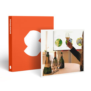 SMARTBOX - Coffret Cadeau Initiation au sabrage de champagne avec dégustation et visite de cave près de Reims - Gastronomie