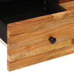 vidaXL Meuble TV Marron 70 x 33 x 46 cm Bois de mangue massif