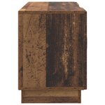 vidaXL Meuble TV 102 x 34 5 x 47 cm Bois ancien Bois d'ingénierie