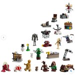 Calendrier de l'Avent LEGO Star Wars 2025 - 75418 : Créez votre propre atelier de droïdes !