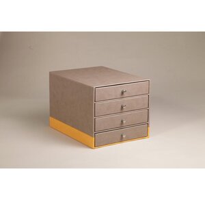 Trieur 4 tiroirs Taupe RHODIA
