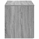 vidaXL Meuble de Salle de Bain Suspendu Sonoma gris
