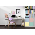 Porte-revues Mag-cube Aquarel - Vert Pastel - X 6 - Exacompta