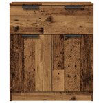 vidaXL Buffet vieux bois 60x30x70 cm bois d'ingénierie