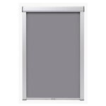 vidaXL Store enrouleur occultant Gris 206