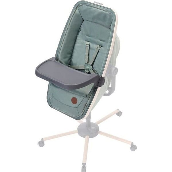 Kit repas pour transat Alba  chaise haute bébé avec tablette + housse de protection Beyond Green  de 6 mois à 3 ans