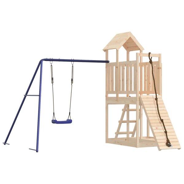 vidaXL Aire de jeux d'extérieur bois de pin massif