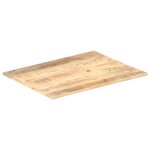 vidaXL Dessus de table Bois de manguier solide 15-16 mm 80x70 cm