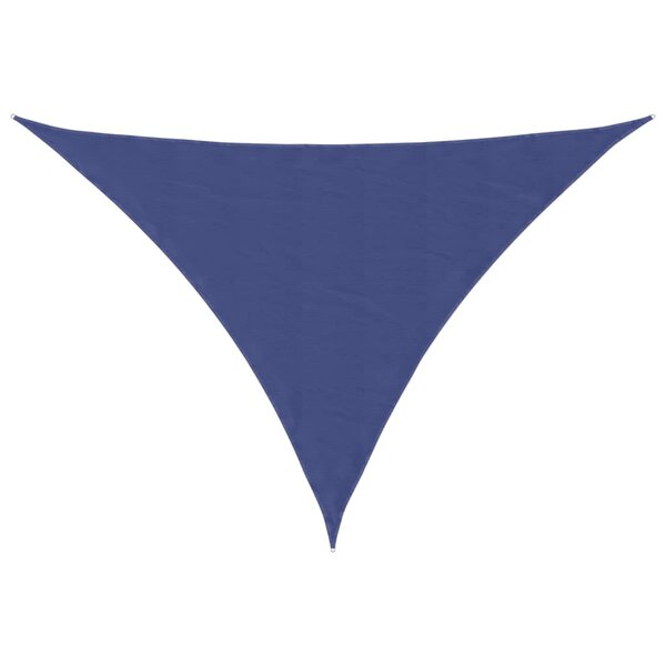 vidaXL Voile de parasol tissu oxford triangulaire 4x4x5 8 m bleu
