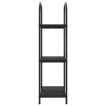 vidaXL Étagère Chêne noir 60 x 30 x 109 cm Bois d'ingénierie