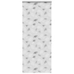 vidaXL Store enrouleur de douche avec cassette largeur du tissu 96 cm