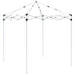 vidaXL Tente de fête pop-up 195 x 195 x 245 cm Vert Tissu Oxford