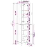 vidaXL Ensemble de Meubles 2 Pièces Bois d'ingénierie