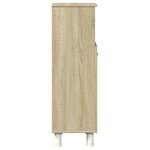 vidaXL Armoire de salle de bain chêne sonoma 30 5x30x95 cm
