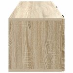 vidaXL Meuble TV mural Chêne Sonoma 98 x 31 x 30 cm Bois d'ingénierie