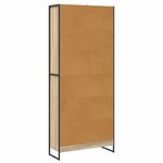 vidaXL Bibliothèque 2 Pièces Sonoma 80 x 30 x 155 cm Bois d'ingénierie