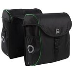 Willex sacoches de vélo 38 l noir et vert 16104