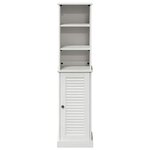 vidaXL Ensemble de mobilier de salle de bain 2 Pièces Marron et blanc