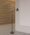 Lampadaire MAULfinja, sans ampoule noir MAUL