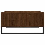 vidaXL Table basse chêne marron 60x60x30 cm bois d'ingénierie