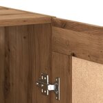 vidaXL Armoire murale chêne artisanal 69 5x34x90 cm bois d'ingénierie