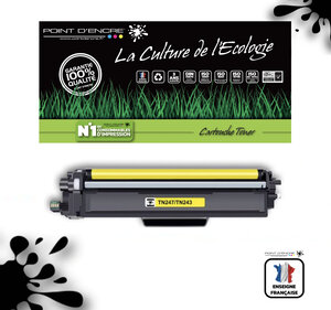 TN247 / TN243 - JAUNE - Grande capacité