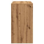 vidaXL Buffet chêne artisanal 70x41x75 cm bois d'ingénierie