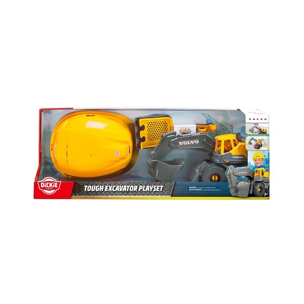Dickie 203729016 - Set de jeu Volvo Tough Excavator