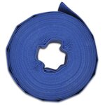vidaXL Tuyau plat 100 m 1 5" PVC