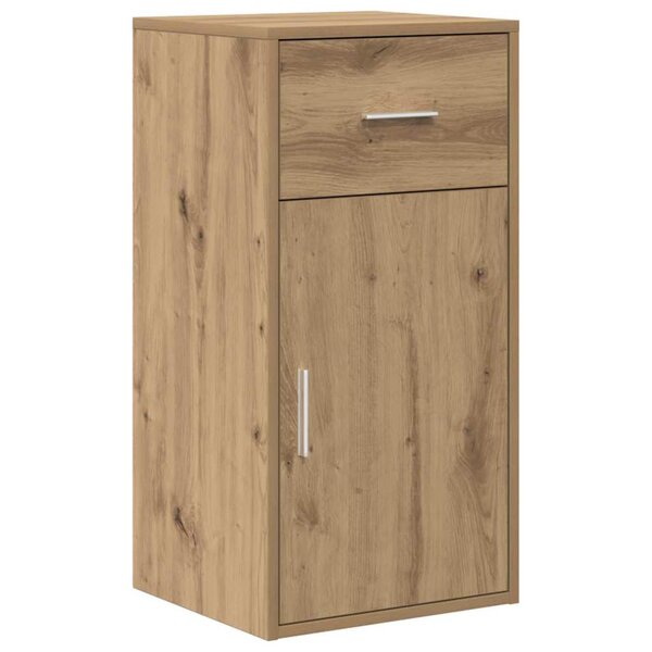 vidaXL Buffet chêne artisanal 38 x 34 5 x 75 cm Bois d'ingénierie