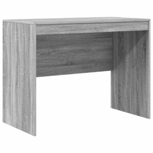 vidaXL Bureau Sonoma gris 100 x 50 x 76 cm Bois d'ingénierie
