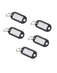 THIRARD - Lot de 5 portes-étiquettes  noir  50x20mm - THIRARD