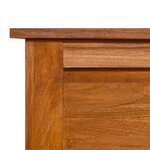 vidaXL Meuble TV 100x30x40 cm Bois de teck solide