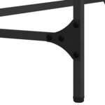 vidaXL Table console chêne artisanal 140 x 29 x 75 cm