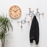 Horloge en bois pure 40 cm